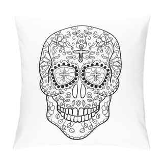Personality  Mexican Sugar Skull Pillow Covers