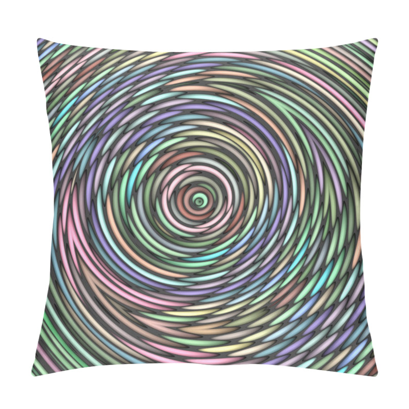Personality  Colorful swirl web pattern pillow covers