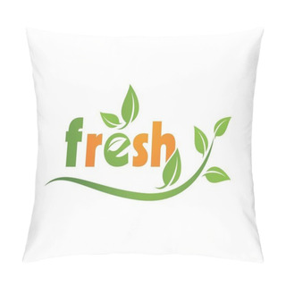Personality  Fresh Logo Vector Pillow Covers