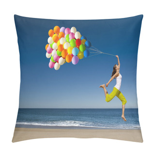 Personality  Jumping With Balloons Pillow Covers