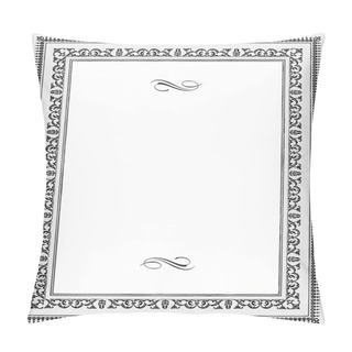 Personality  Vector Vintage Ornamental Frame Pillow Covers