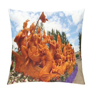 Personality  Candle Festival Thai Art Pillow Covers