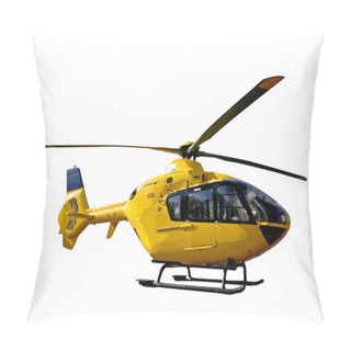 Personality  Rescue Helicopter Isolated Pillow Covers