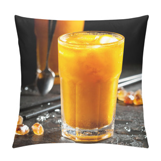 Personality  Sea Buckthorn Soda Pillow Covers