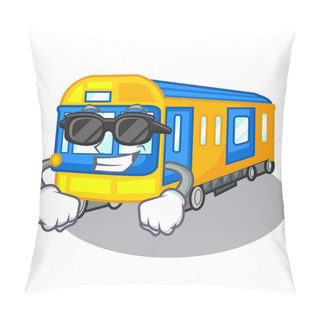 Personality  Super Cool Subway Train Toys In Shape Mascot Pillow Covers