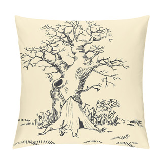 Personality  Old Tree Pillow Covers