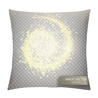 Personality  Magic Vector Luminous Background. Pillow Covers