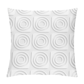 Personality  Seamless Circle And Ring Pattern Pillow Covers