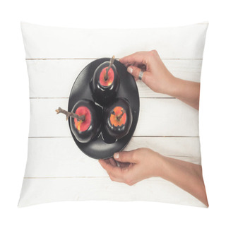 Personality  Halloween Apple Dessert Pillow Covers