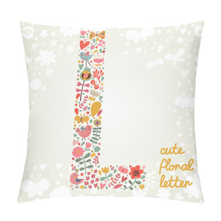 Personality  The Letter L. Pillow Covers