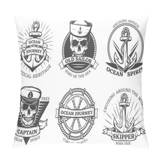 Personality  Old Tattoo Anchor Set Pillow Covers