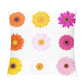Personality  Colorful Daisies Pillow Covers