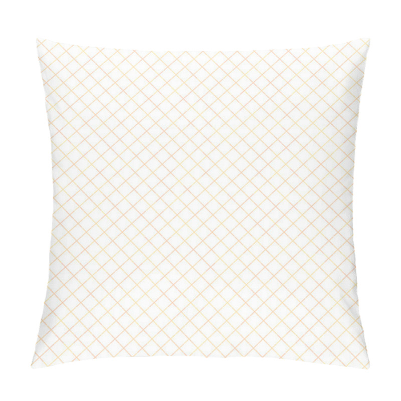 Personality  Light seamless cross diagonal lines geometric pattern. Different colors. Diamond, cross, rhombus backdrop pillow covers