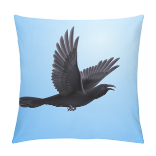Personality  Black Raven Pillow Covers