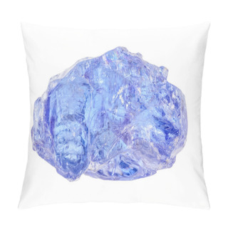 Personality  Uncut Blue Tanzanite Pillow Covers