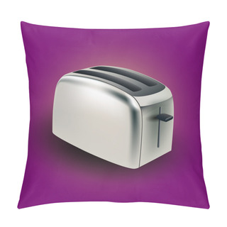 Personality  Metal Electric Toaster - Vector Illustration Pillow Covers