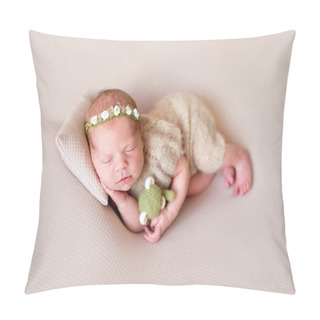 Personality  Cute Child In Jumpsuit Pillow Covers