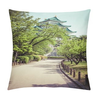 Personality  Nagoya Castle, Japan  Pillow Covers