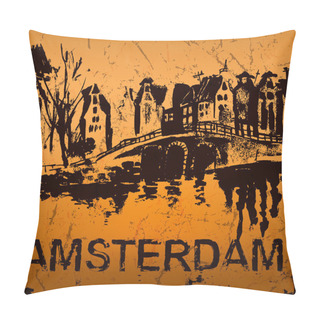 Personality  Amstredam Graphic Pillow Covers