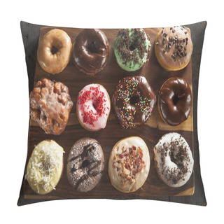 Personality  Assorted Homemade Gourmet Donuts Pillow Covers