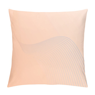 Personality  Vibrant Pink Background With Intersecting Lines In The Center Pillow Covers