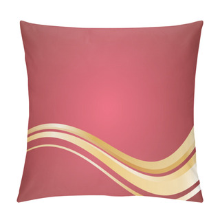 Personality  Golden Waves Pillow Covers