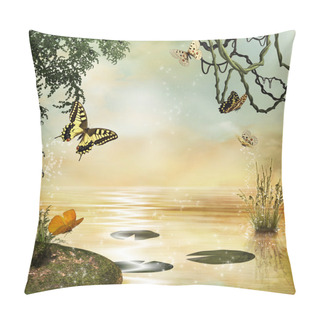 Personality  Fantastic Pond Pillow Covers