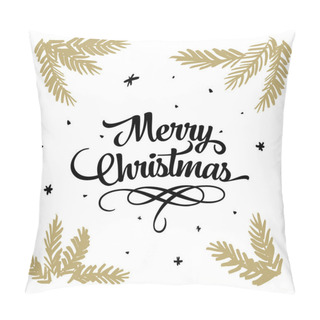 Personality  Merry Christmas Banner Pillow Covers