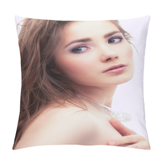 Personality  Beautiful Girl Pillow Covers