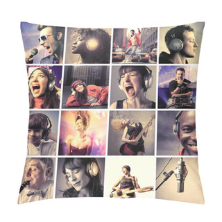 Personality  Music And Sound Pillow Covers