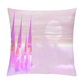 Personality  Fairy Castle Pillow Covers