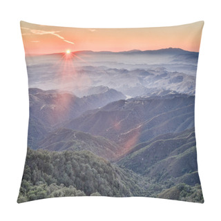 Personality  Sunset Over Fremont Peak State Park Pillow Covers