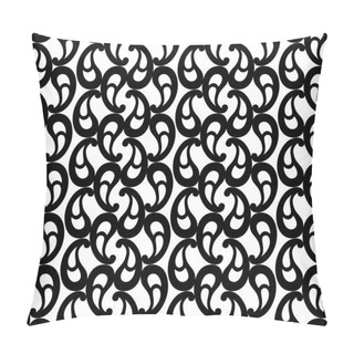 Personality  Seamless Indian Wallpaper Pillow Covers