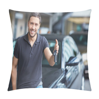 Personality  Man With Car Keys Pillow Covers