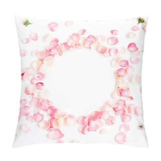 Personality  Pink Roses Petals Pillow Covers