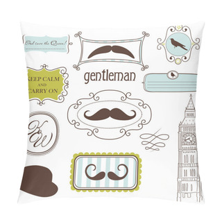 Personality  British Style Frames Pillow Covers