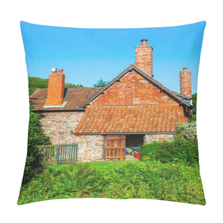 Personality  Old Cottage In Allerford, England Pillow Covers