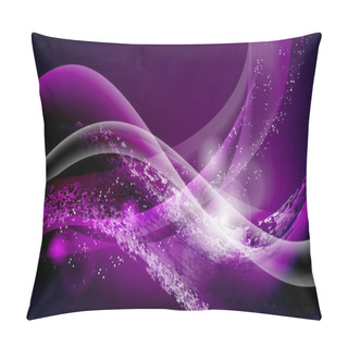 Personality  Purple Vector Abstract Background Pillow Covers