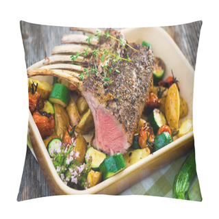 Personality  Grilled Rack Of Lamb Chops Pillow Covers