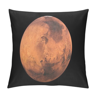 Personality  3D CG Rendering Of Mars Pillow Covers