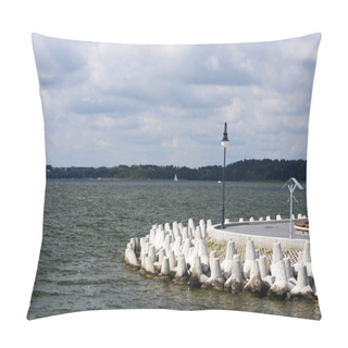 Personality  Lake At Gizycko, Masuria, Poland. Pillow Covers
