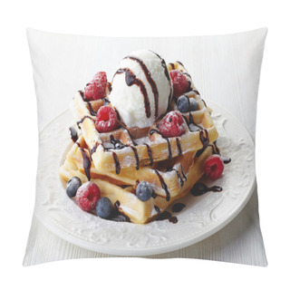 Personality  Belgium Waffles Pillow Covers