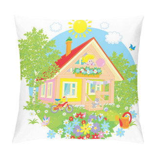 Personality  Summer Cottage Pillow Covers