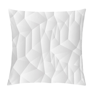 Personality  Light Mosaic Polygonal Vector Modern Graphic Background. Polygonal Pattern Abstract, Geometric Graphic Triangle Polygonal Illustration Pillow Covers