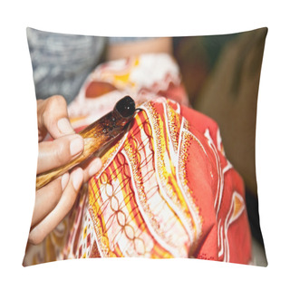 Personality  Batik Javanese Technique. Indonesia. Pillow Covers
