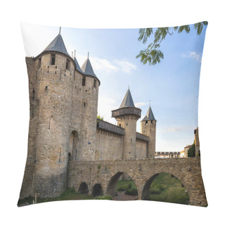 Personality  Carcassonne - A Fortified French Town In The Aude Department, Region Of Languedoc-Roussillon, France, Unesco Site Pillow Covers