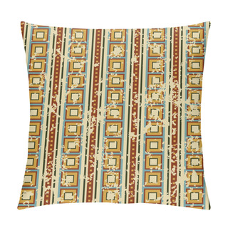 Personality  Retro Geometrical Pattern Pillow Covers