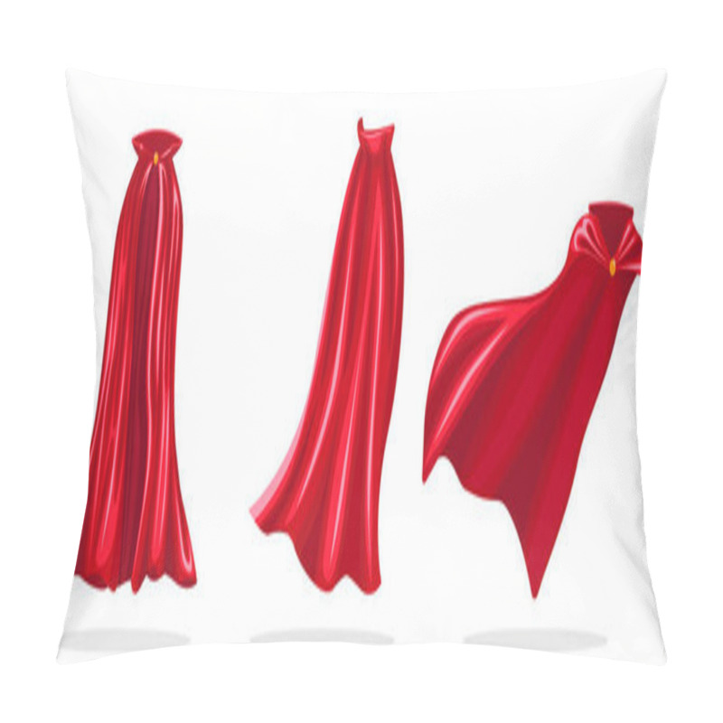 Personality  Red hero cape.  pillow covers