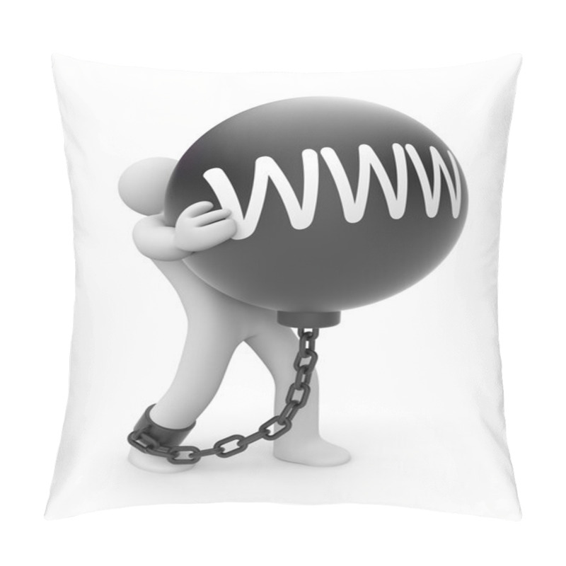 Personality  Internet Addiction Pillow Covers