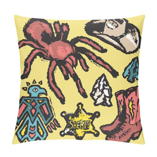 Personality  Southwestern Grunge Pillow Covers
